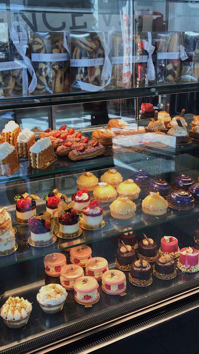 Our bakery studio with cakes in progress