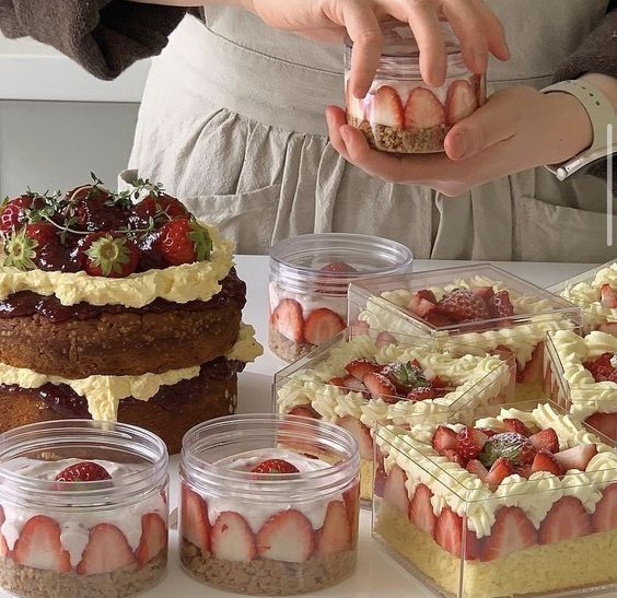 Custom cake design in progress